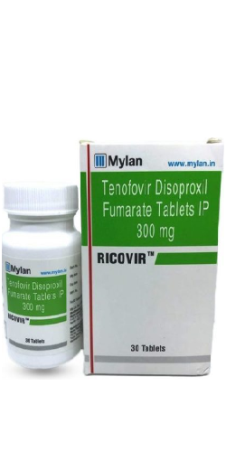 Ricovir Tenofovir 300 Mg Tablets